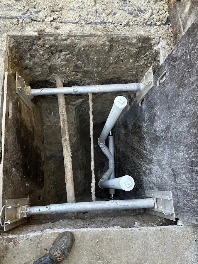 Experienced plumber completing Gas Line Repair work in Enfield